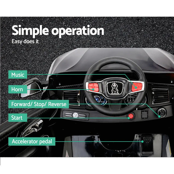 Kids Ride On Car BMW X5 Inspired Electric 12V Black Deals499