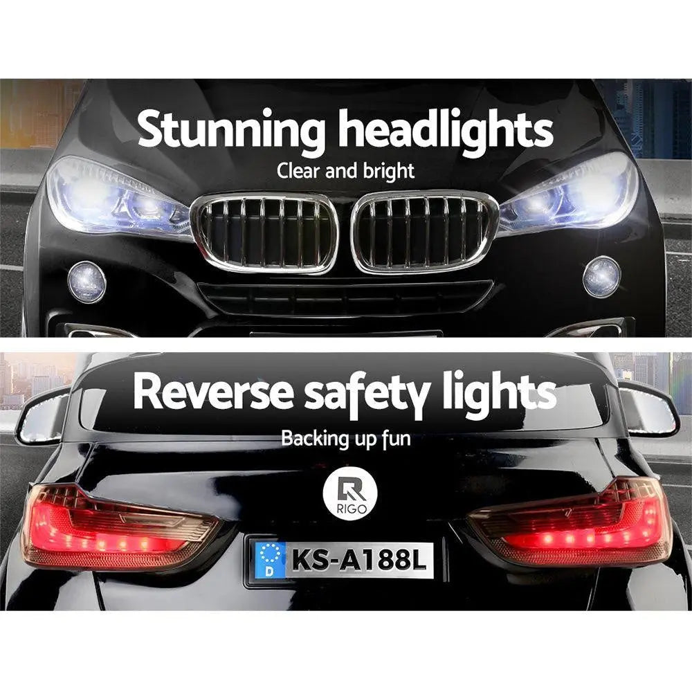 Kids Ride On Car BMW X5 Inspired Electric 12V Black Deals499