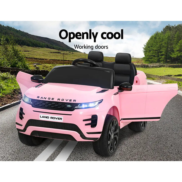 Kids Ride On Car Licensed Land Rover 12V Electric Car Toys Battery Remote Pink Deals499