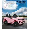 Kids Ride On Car Licensed Land Rover 12V Electric Car Toys Battery Remote Pink Deals499