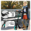 Lascoota Pulse Kick Push Commuter Scooter Teen Adult Graphic Black from Deals499 at Deals499