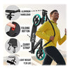 Lascoota Pulse Kick Push Commuter Scooter Teen Adult Graphic Black from Deals499 at Deals499