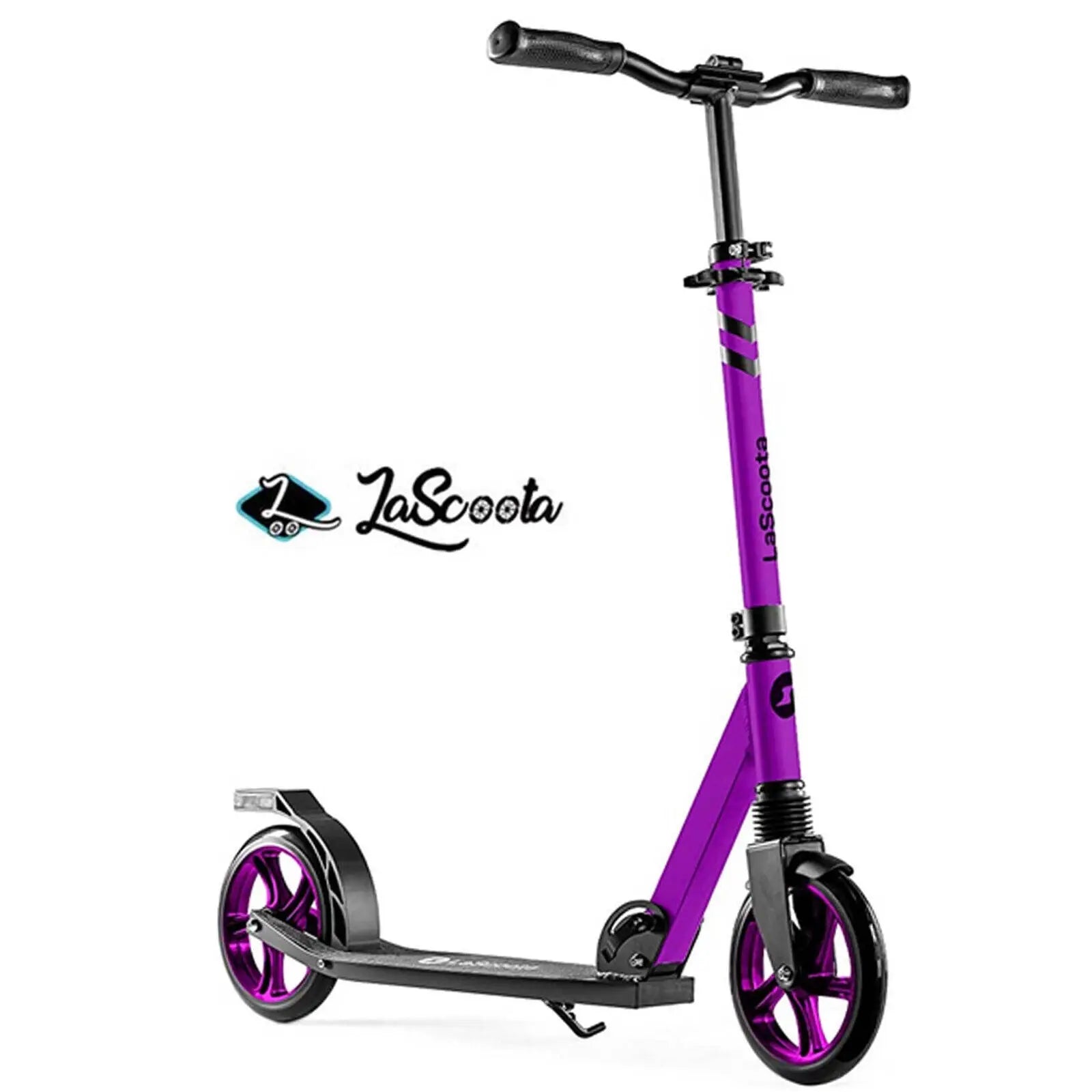 Lascoota Pulse Kick Push Commuter Scooter Teen Adult Plum from Deals499 at Deals499