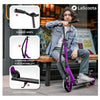 Lascoota Pulse Kick Push Commuter Scooter Teen Adult Plum from Deals499 at Deals499