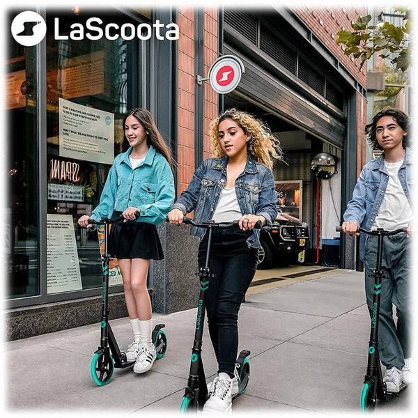 Lascoota Pulse Kick Push Commuter Scooter Teen Adult Plum from Deals499 at Deals499