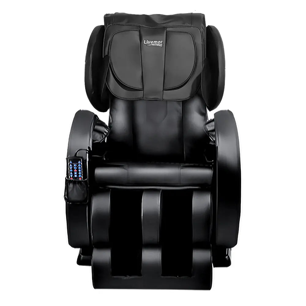 Livemor Electric Massage Chair - Black Deals499