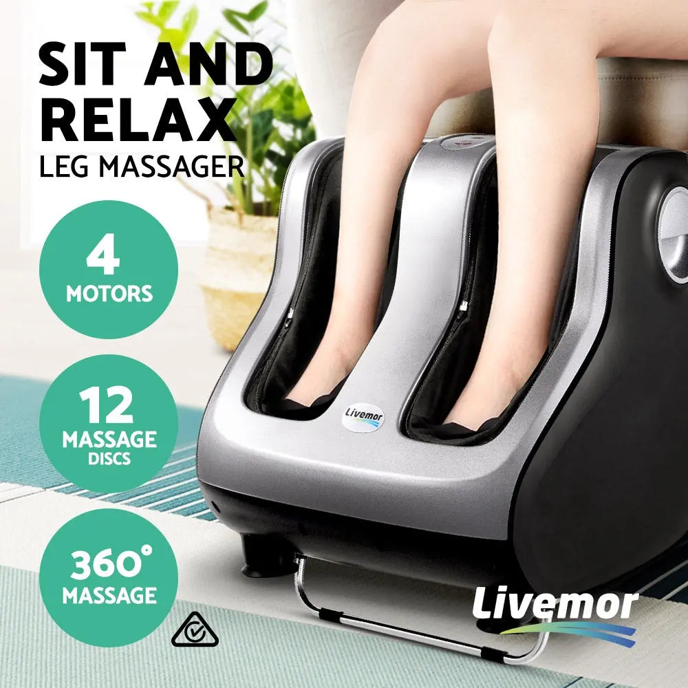 Livemor Foot Massager - Silver Deals499