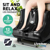 Livemor Foot Massager Ankle Calf Leg Massagers Shiatsu Kneading Rolling Black Deals499