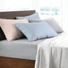 Logan and Mason Soft Brushed Cotton Flannelette Sheet Set Chambray 40cm Wall Queen from Deals499 at Deals499