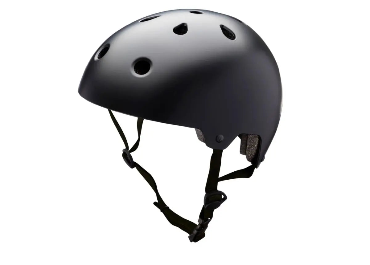 Maha Skate Helmet Solid Black L 59cm – 61cm from Deals499 at Deals499