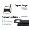 Outdoor Furniture Patio Set Wicker Outdoor Conversation Set Chairs Table 3PCS Deals499