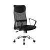 PU Leather Mesh High Back Office Chair - Black Deals499