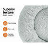 Pet Bed Dog Cat Calming Bed Large 90cm Light Grey Sleeping Comfy Cave Washable Deals499