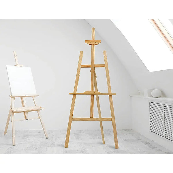 Pine Wood Easel Artist Art Display Painting Shop Tripod Stand Wedding Deals499