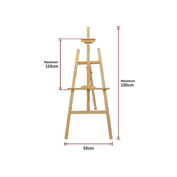 Pine Wood Easel Artist Art Display Painting Shop Tripod Stand Wedding Deals499