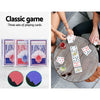 Poker Chip Set 1000PC Chips TEXAS HOLD'EM Casino Gambling Dice Cards Deals499