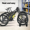 Portable Bike 3 Parking Rack Bicycle Instant Storage Stand - Black Deals499