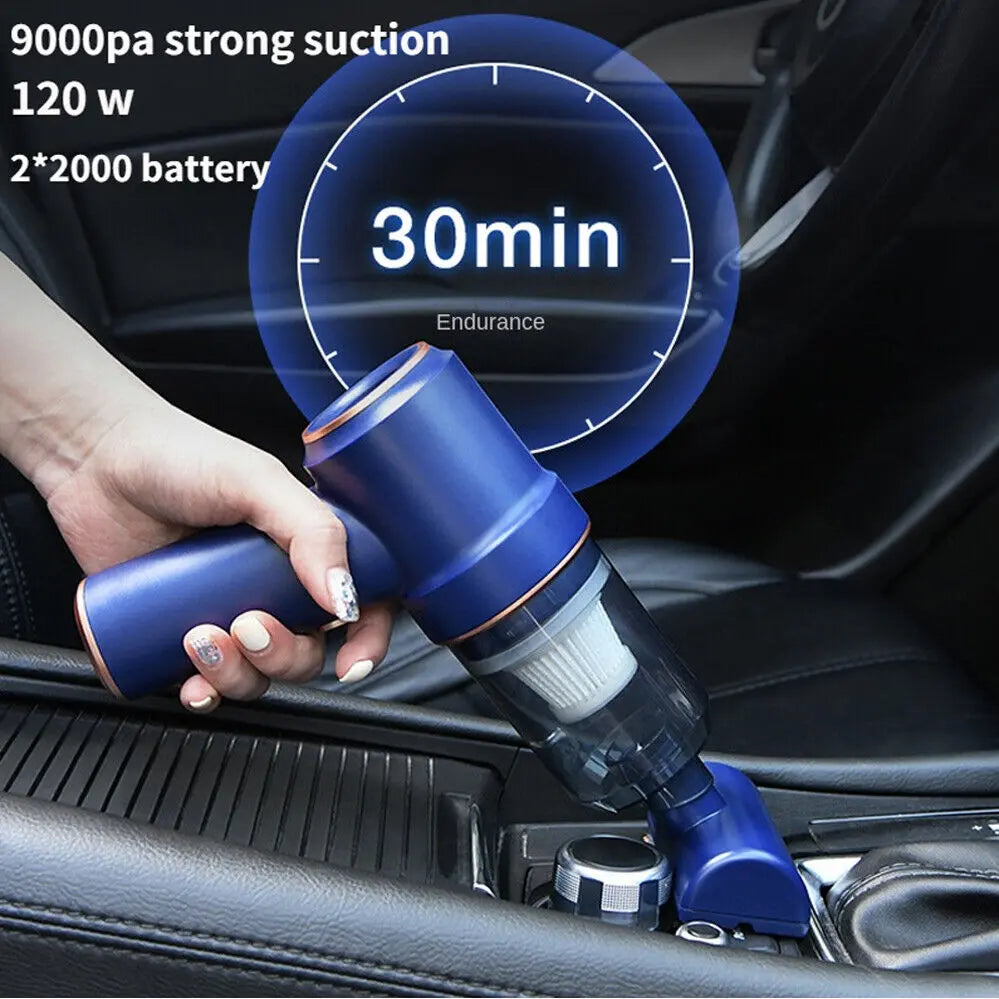 Portable Vacuum Cleaner Car Air Duster Handheld Cordless Home Car Dust Blower from Deals499 at Deals499