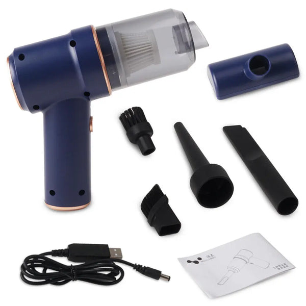 Portable Vacuum Cleaner Car Air Duster Handheld Cordless Home Car Dust Blower from Deals499 at Deals499