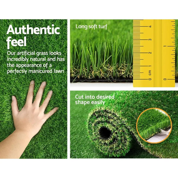Primeturf Artificial Grass Synthetic 60 SQM Fake Lawn 30mm 2X5M Deals499