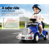 Ride On Cars Kids Electric Toys Car Battery Truck Childrens Motorbike Toy Rigo Blue Deals499