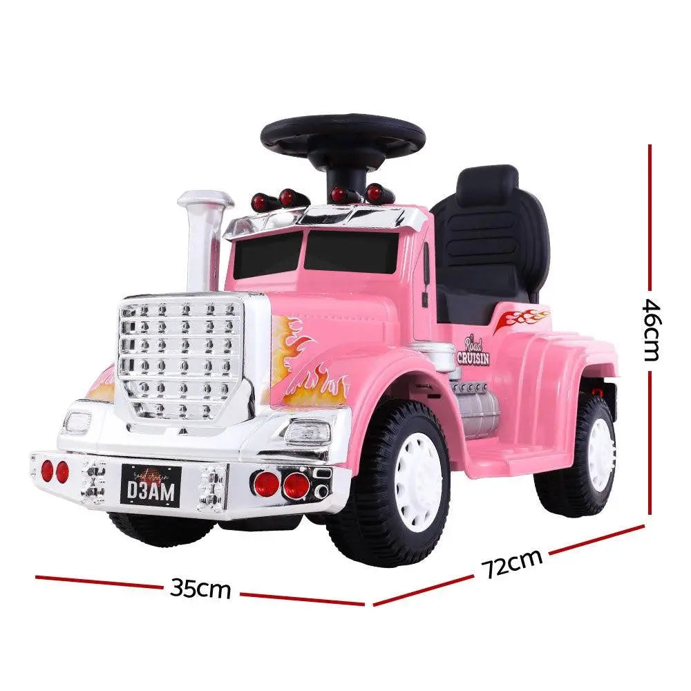 Ride On Cars Kids Electric Toys Car Battery Truck Childrens Motorbike Toy Rigo Pink Deals499