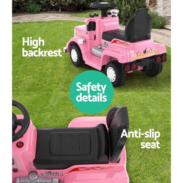 Ride On Cars Kids Electric Toys Car Battery Truck Childrens Motorbike Toy Rigo Pink Deals499