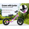 Rigo Kids Balance Bike Ride On Toys Push Bicycle Wheels Toddler Baby 12" Bikes Pink Deals499