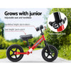 Rigo Kids Balance Bike Ride On Toys Push Bicycle Wheels Toddler Baby 12" Bikes Red Deals499