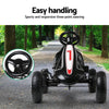 Rigo Kids Pedal Go Kart Car Ride On Toys Racing Bike Rubber Tyre Adjustable Seat Deals499