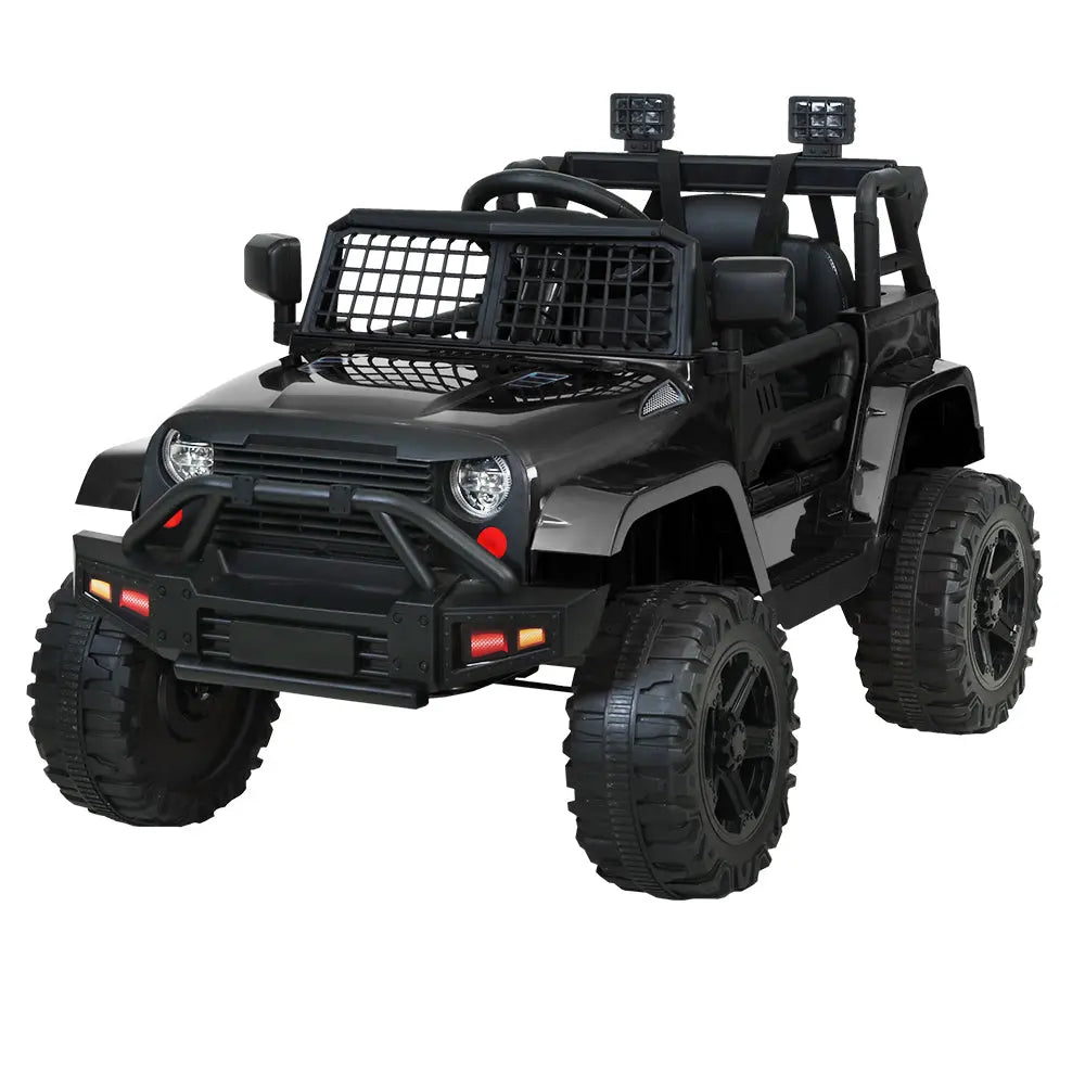 Rigo Kids Ride On Car Electric 12V Car Toys Jeep Battery Remote Control Black Deals499