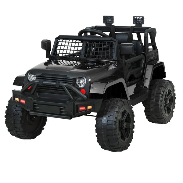Rigo Kids Ride On Car Electric 12V Car Toys Jeep Battery Remote Control Black Deals499