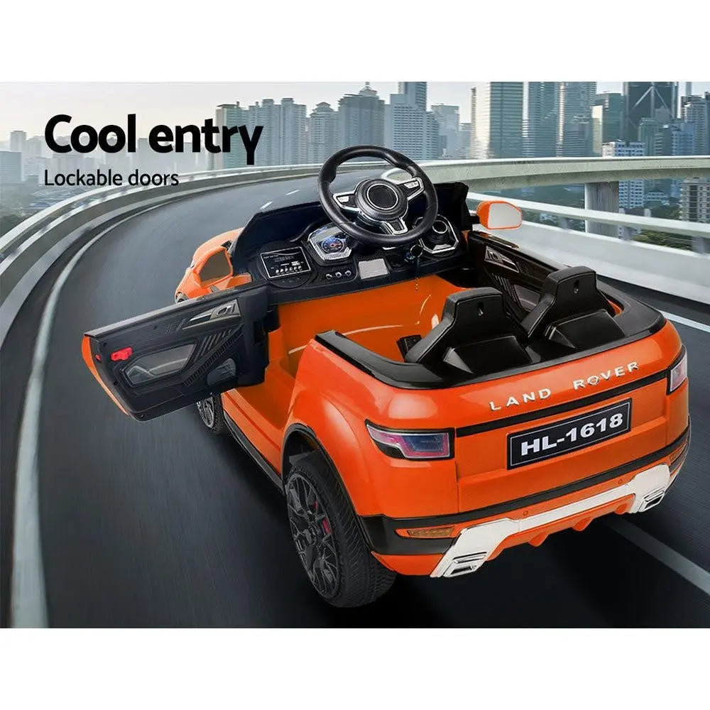 Rigo Kids Ride On Car Electric 12V Toys Orange Deals499