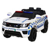 Rigo Kids Ride On Car Inspired Patrol Police Electric Powered Toy Cars White Deals499