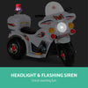 Rigo Kids Ride On Motorbike Motorcycle Car Toys White Deals499