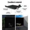 Set of 2 Instahut Side Awning Sun Shade Outdoor Blinds Retractable Screen 2X3M BK Deals499