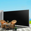 Set of 2 Instahut Side Awning Sun Shade Outdoor Blinds Retractable Screen 2X3M BK Deals499