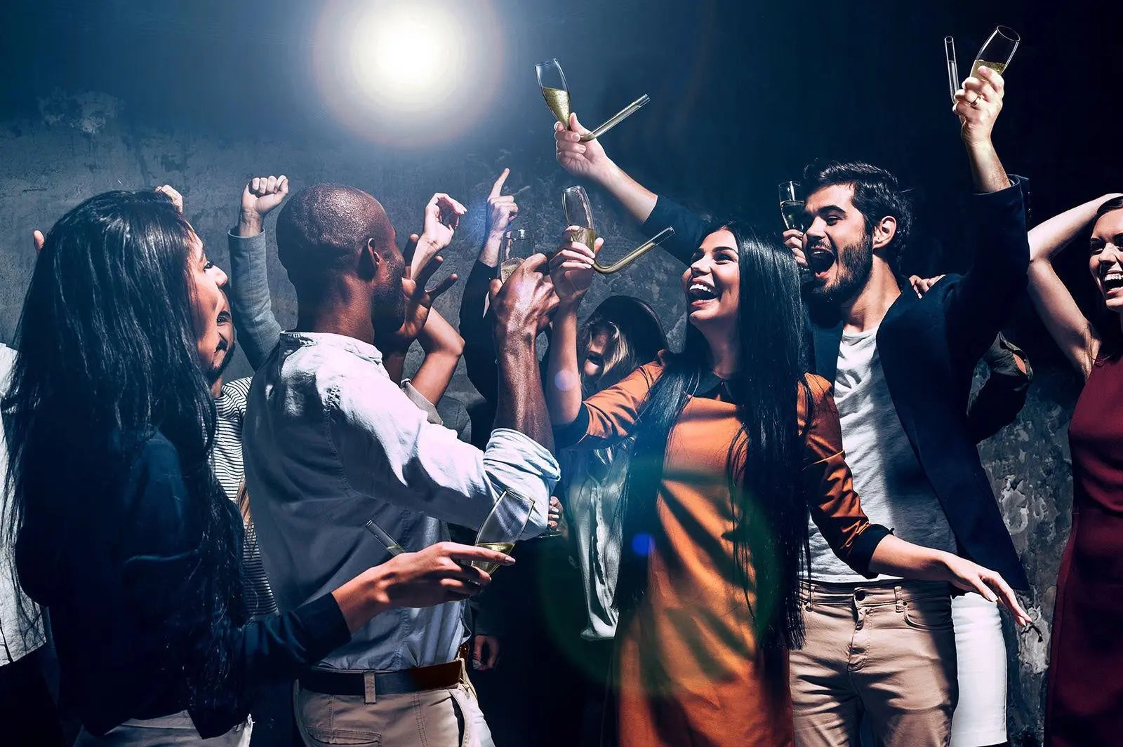 Shambong Chambong Champagne Shot Glass for Parties Celebration Wedding Twin Pack Clear Deals499