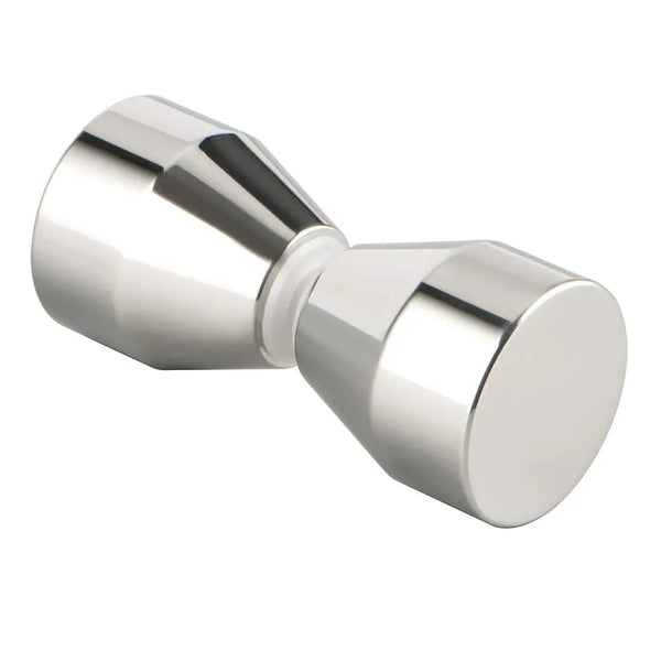 Shower Glass Door Knob Bathroom Round Back-to-Back Handle Pull 304 Brushed Nickel Deals499