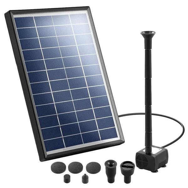 Solar Pond Pump Powered Garden Bird Bath Submersible Kit Panel Outdoor 6 FT Deals499