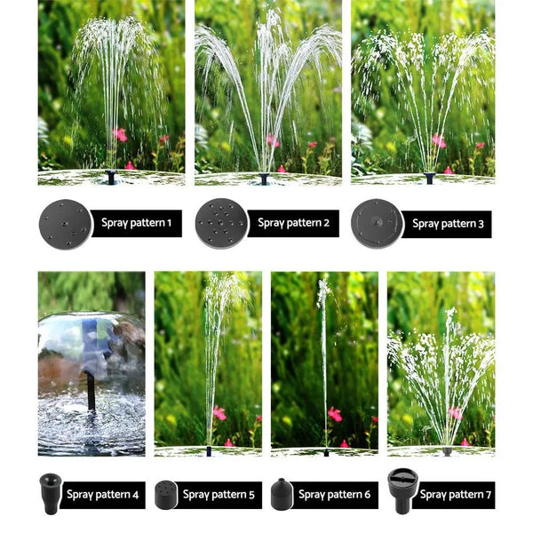 Solar Pond Pump Powered Garden Bird Bath Submersible Kit Panel Outdoor 6 FT Deals499