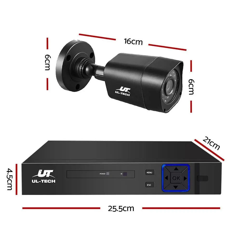 UL-tech CCTV Camera Home Security System 8CH DVR 1080P Cameras Outdoor Day Night Deals499