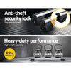 Universal Car Roof Rack 1390mm Upgraded Holder Cross Bars Aluminium Silver Adjustable Car 90kgs load Carrier Deals499