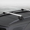 Universal Car Roof Rack 1390mm Upgraded Holder Cross Bars Aluminium Silver Adjustable Car 90kgs load Carrier Deals499