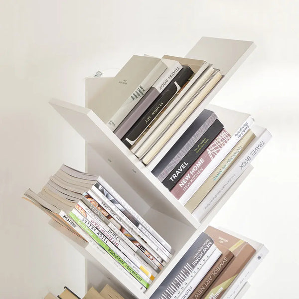 VASAGLE Tree Bookshelf 8 Tier White LBC11WTV1 LBC11WTV1 Deals499