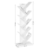 VASAGLE Tree Bookshelf 8 Tier White LBC11WTV1 LBC11WTV1 Deals499