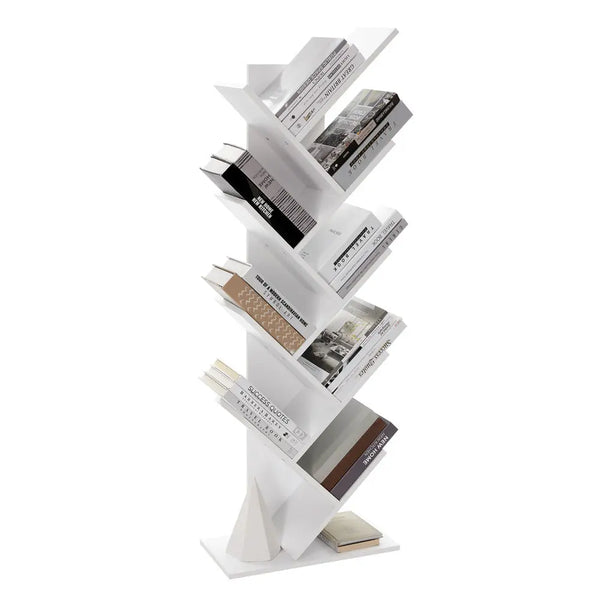 VASAGLE Tree Bookshelf 8 Tier White LBC11WTV1 LBC11WTV1 Deals499