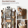 VASAGLE Tree-Shaped Bookcase with 13 Storage Shelves Rounded Corners Rustic Brown LBC67BXV1 Deals499
