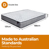 ValueSleeper 3-Zone Orthopaedic Pocket Spring Double Mattress from Deals499 at Deals499