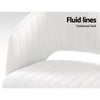 Velvet Office Chair Fabric Computer Chairs Armchair Vintage Work Study Home White Deals499